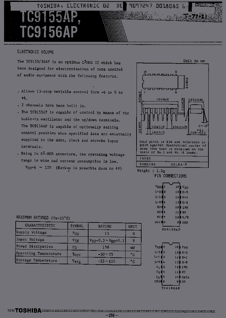 TC9156AP_219916.PDF Datasheet