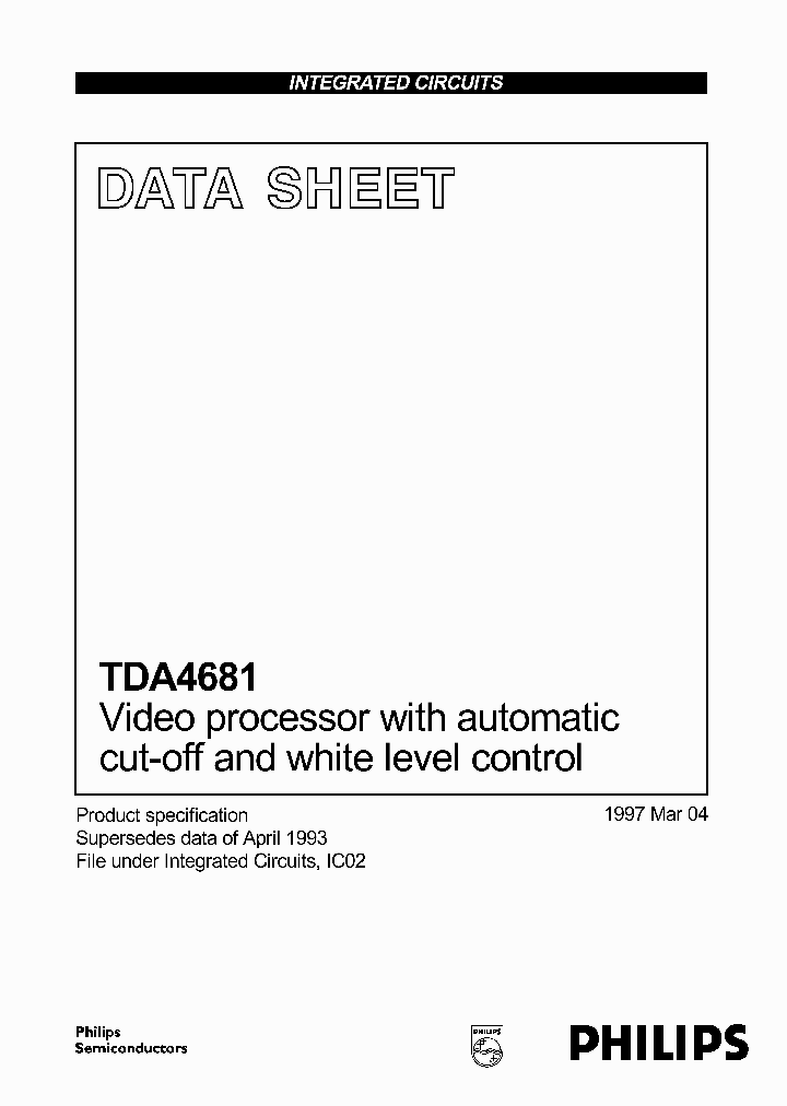 TDA4681_220585.PDF Datasheet