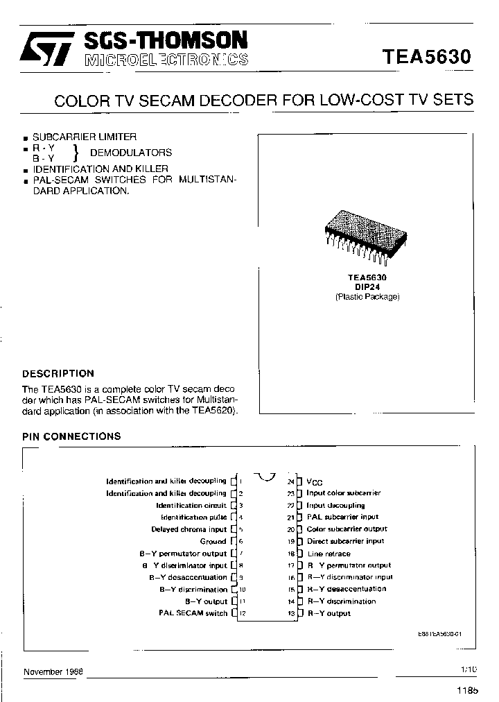 TEA5630_237704.PDF Datasheet