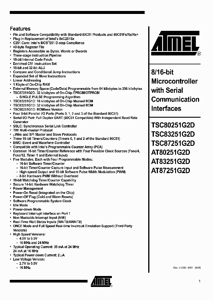 TSC83251G2D_254029.PDF Datasheet