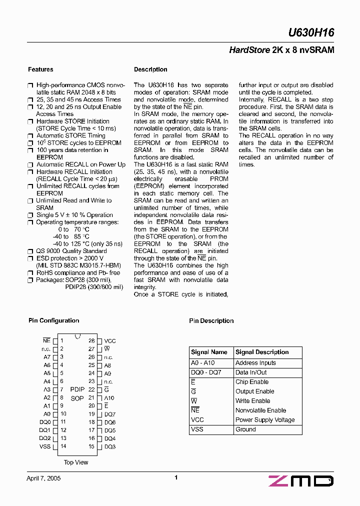 U630H16_241019.PDF Datasheet