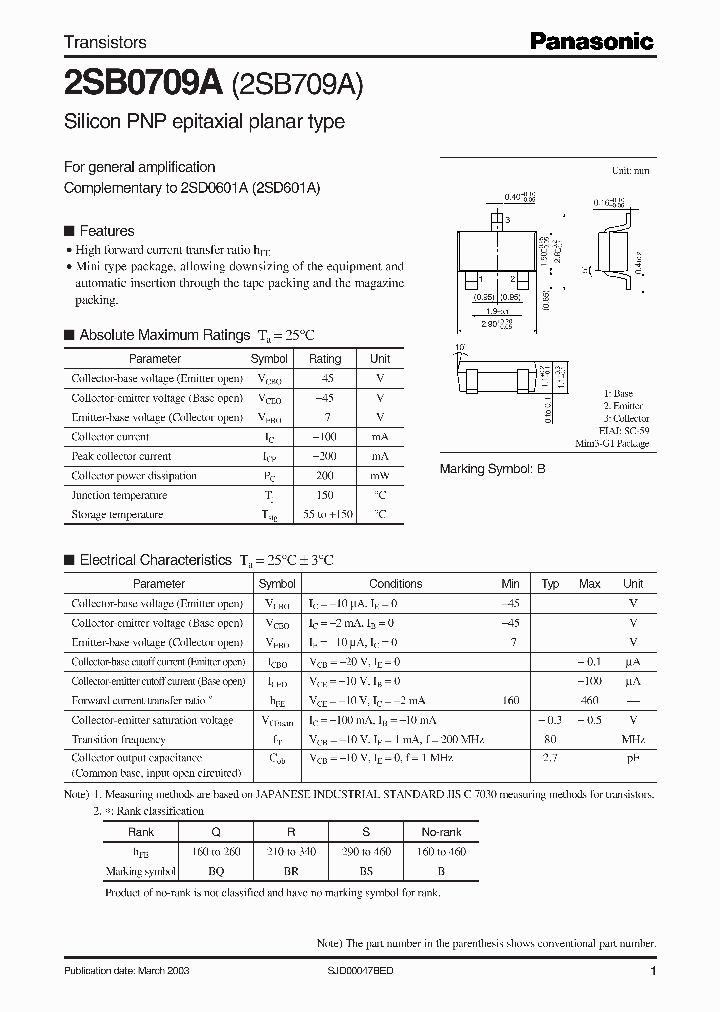 2SB0709A_219639.PDF Datasheet