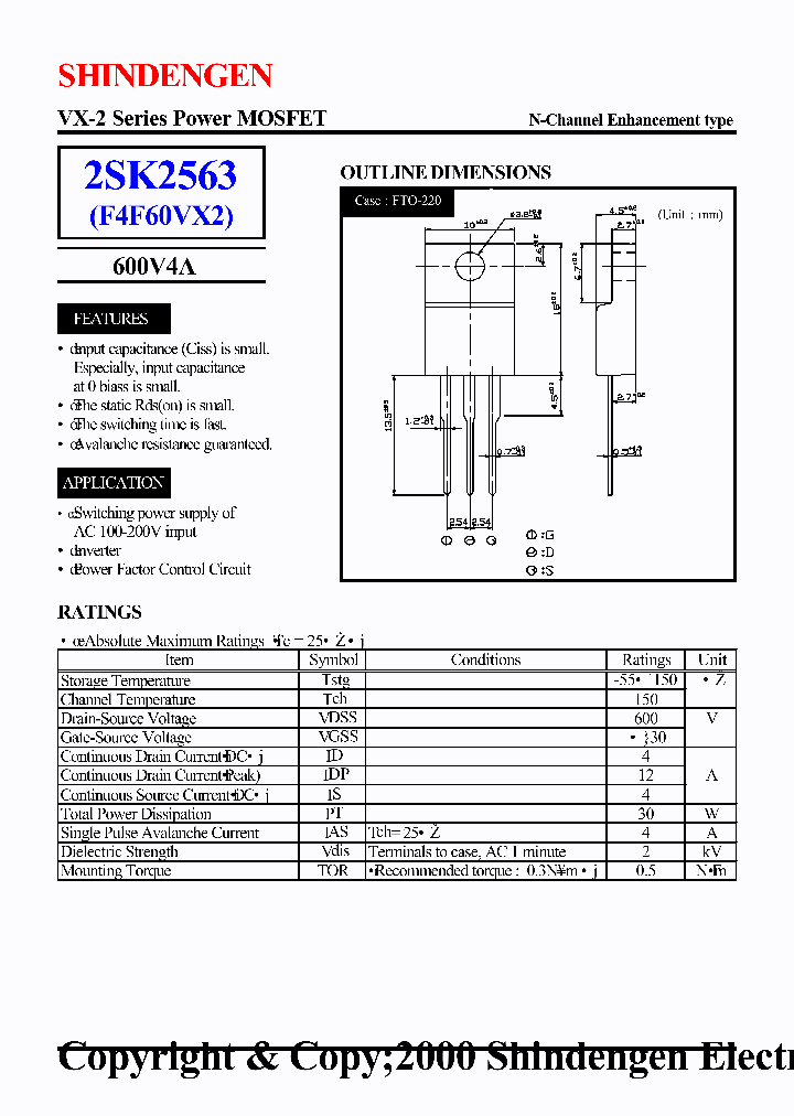 2SK2563_231744.PDF Datasheet