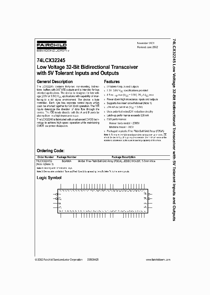 74LCX32245_215503.PDF Datasheet