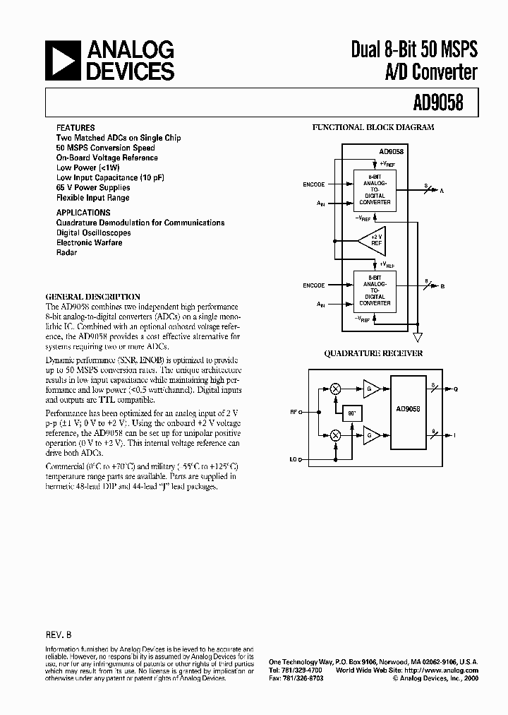 AD9058_227038.PDF Datasheet