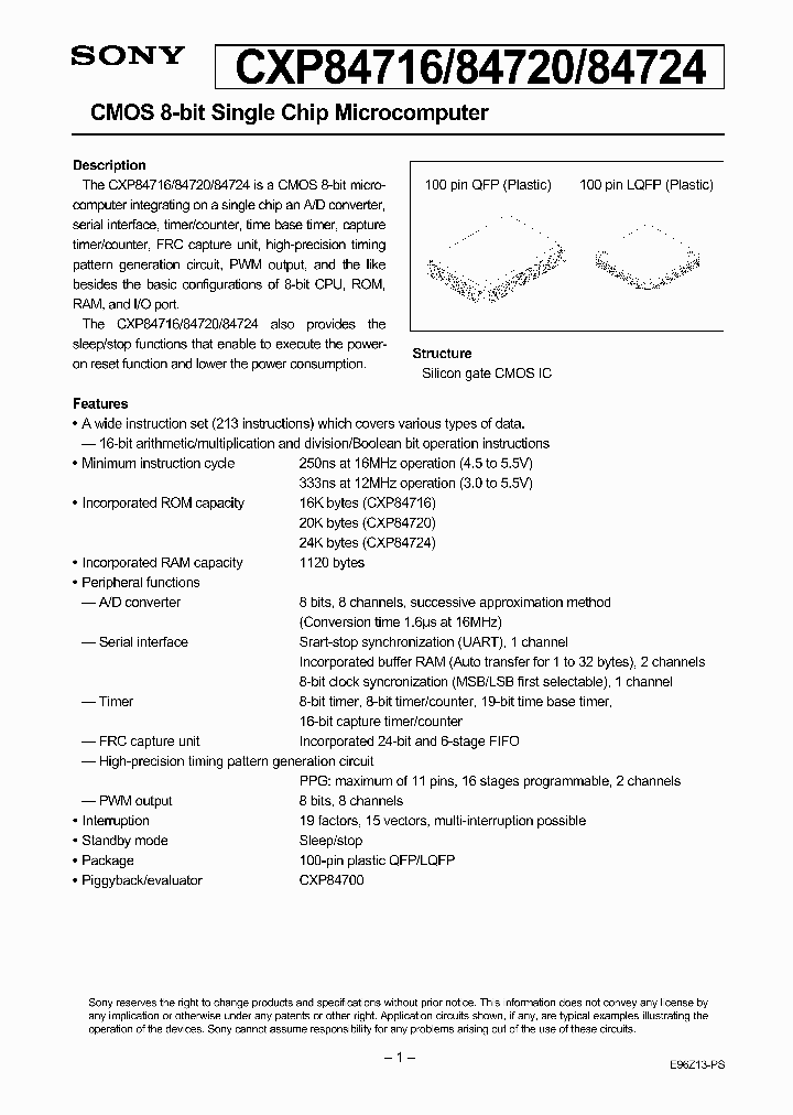 CXP84720_219925.PDF Datasheet