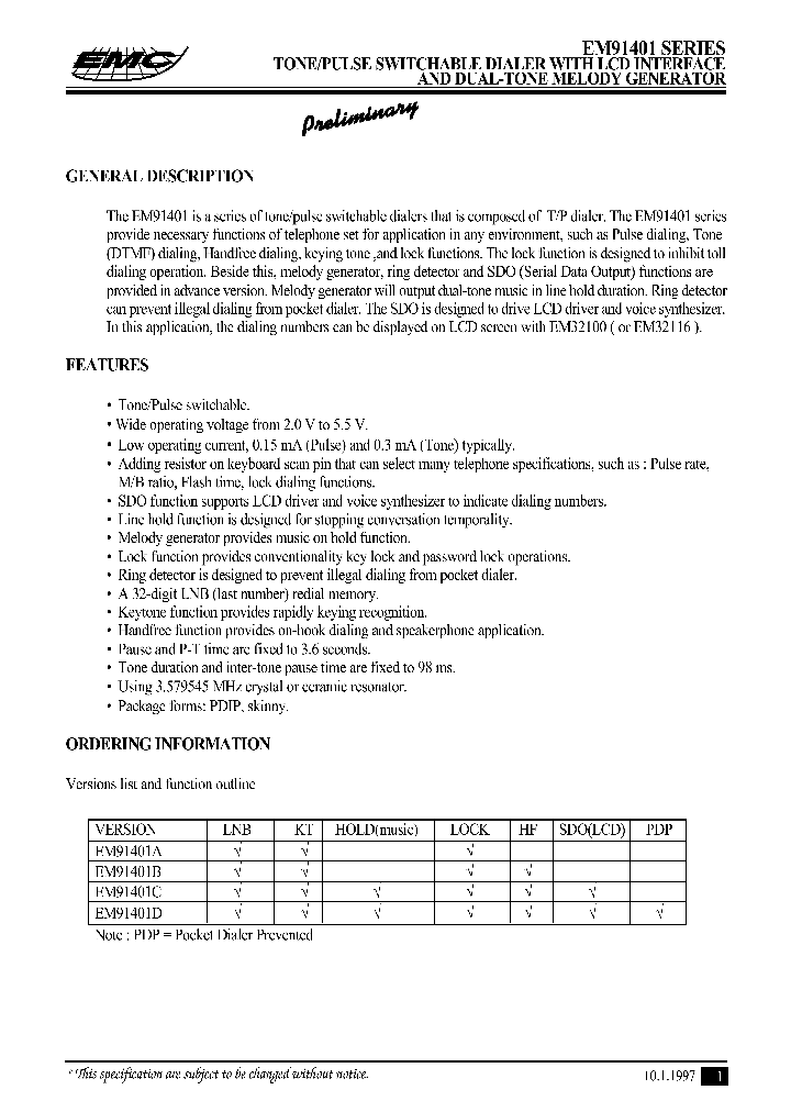 EM91401AP_195855.PDF Datasheet