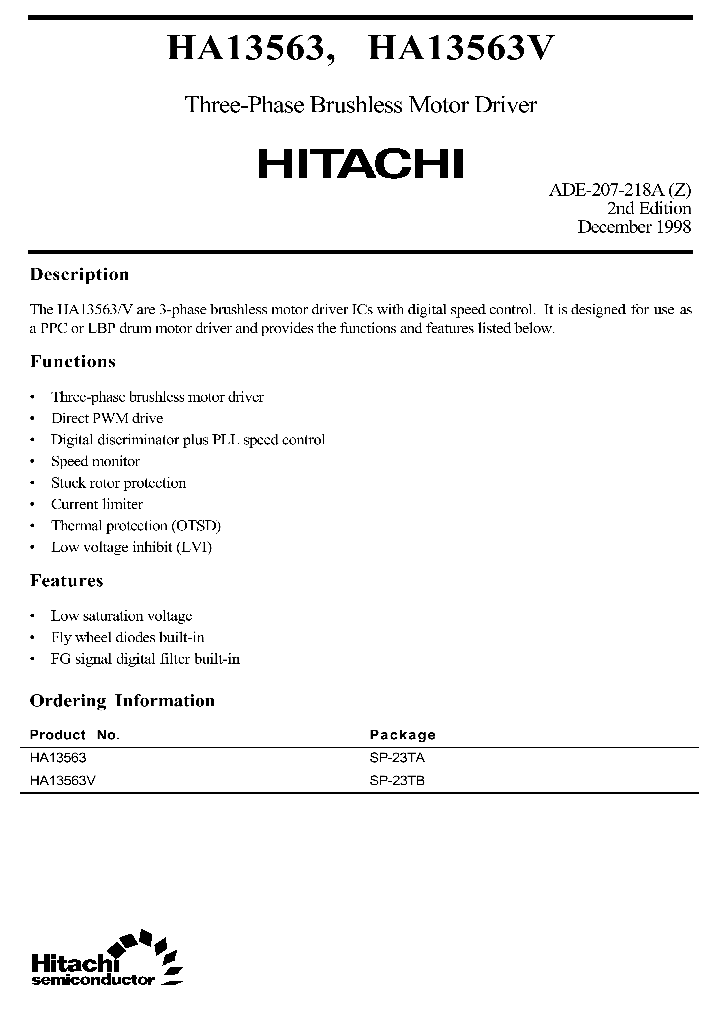 HA13563_203010.PDF Datasheet