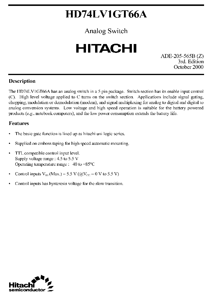 HD74LV1GT66A_225559.PDF Datasheet