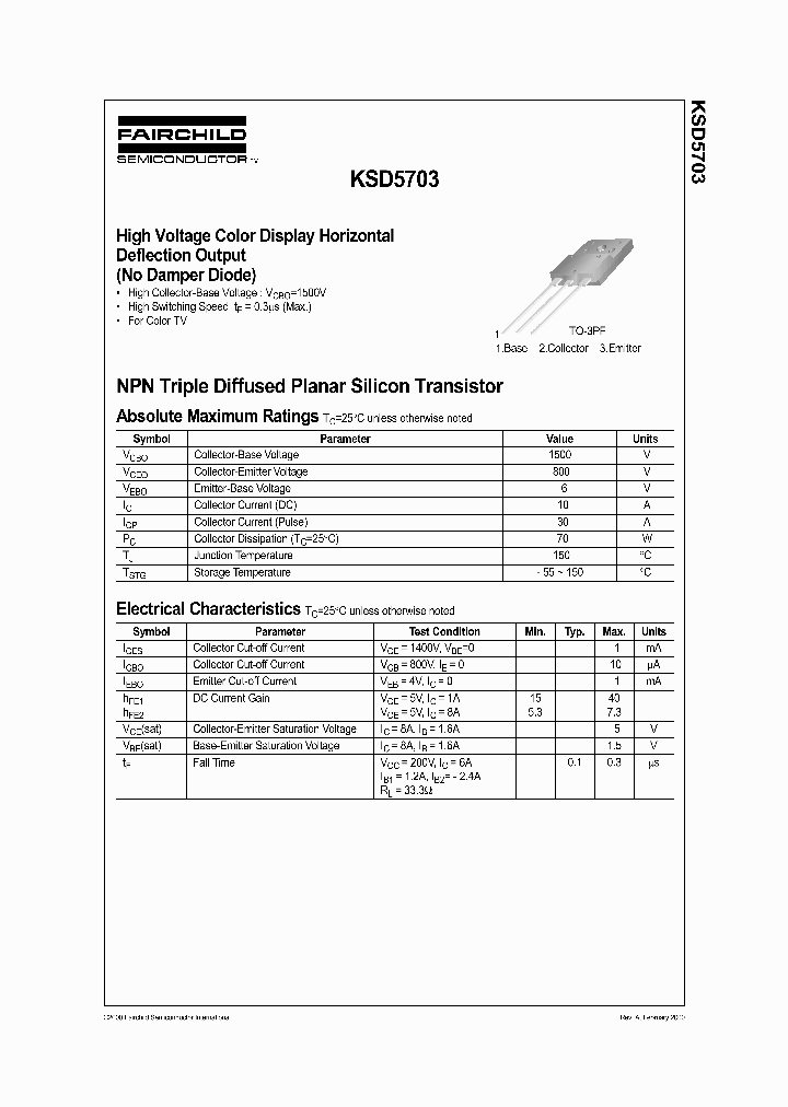 KSD5703_234609.PDF Datasheet