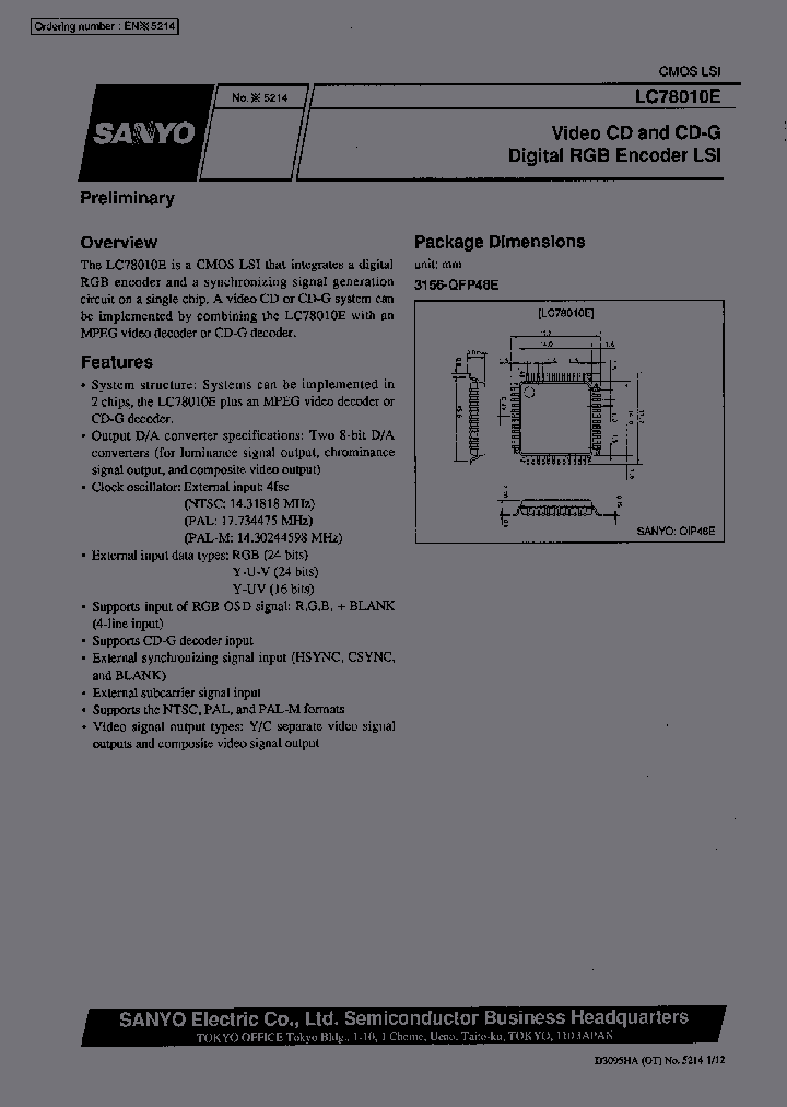 LC78010E_211524.PDF Datasheet