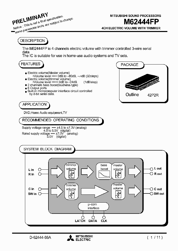 M62444FP_219813.PDF Datasheet