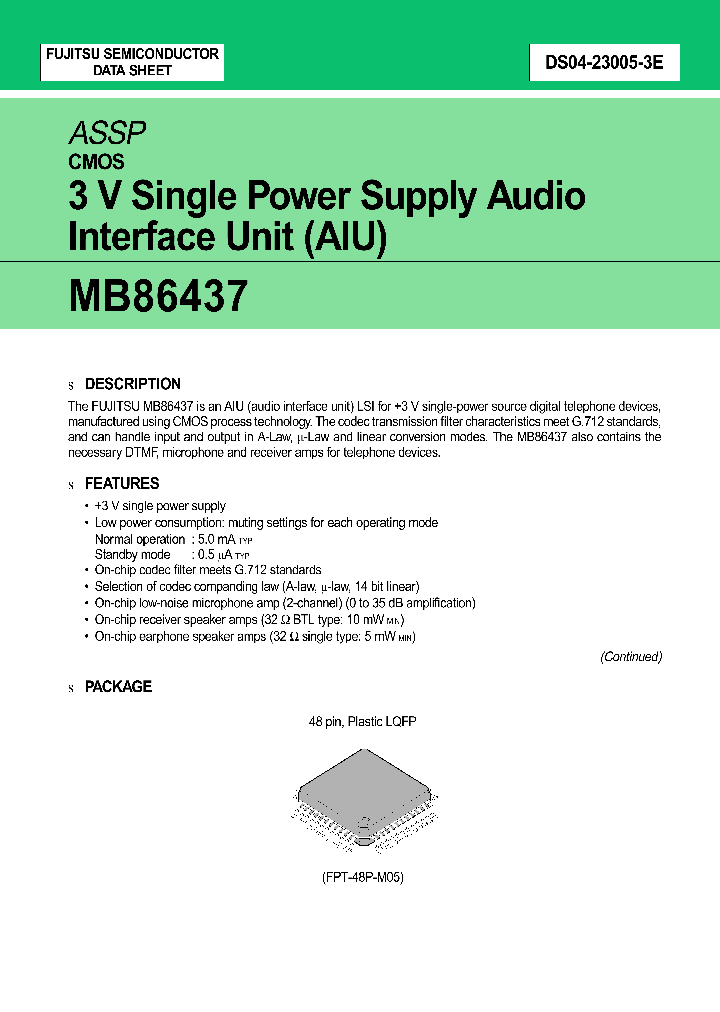 MB86437_229692.PDF Datasheet