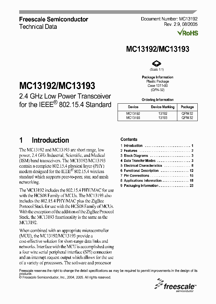 MC13193_273445.PDF Datasheet