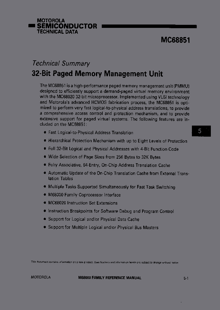 MC68851_233910.PDF Datasheet