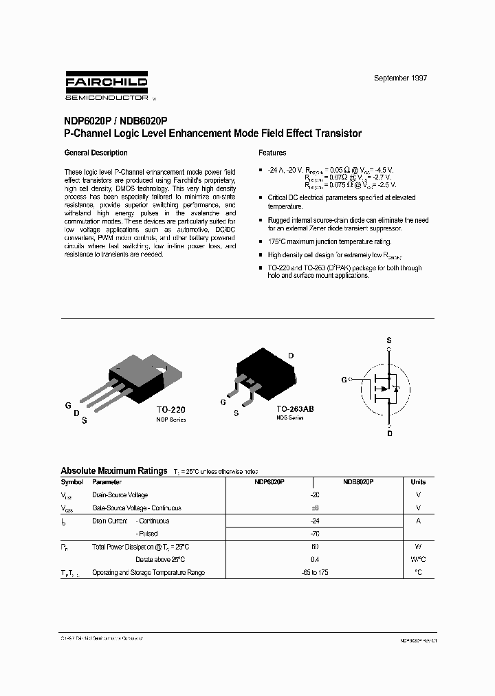 NDP6020P_215000.PDF Datasheet