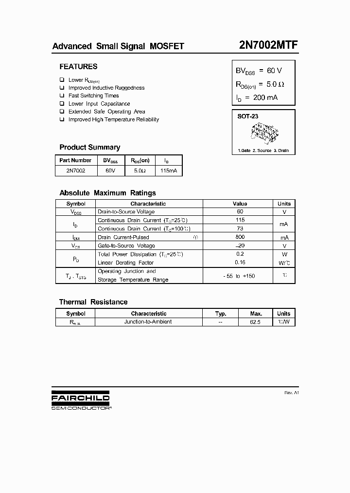 2N7002MTF_190293.PDF Datasheet