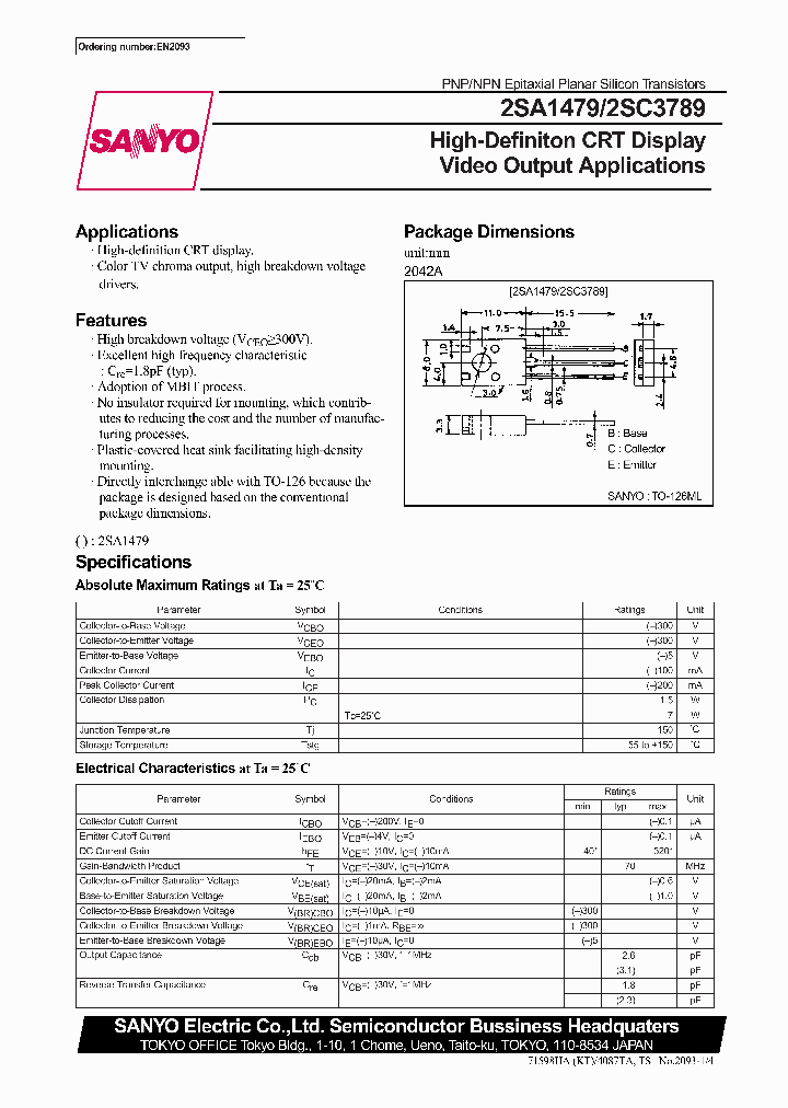 2SA1479_319479.PDF Datasheet