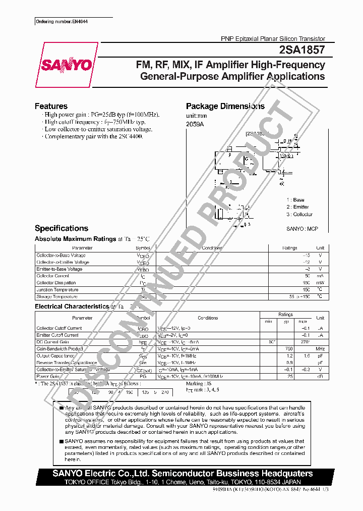 2SA1857_341089.PDF Datasheet