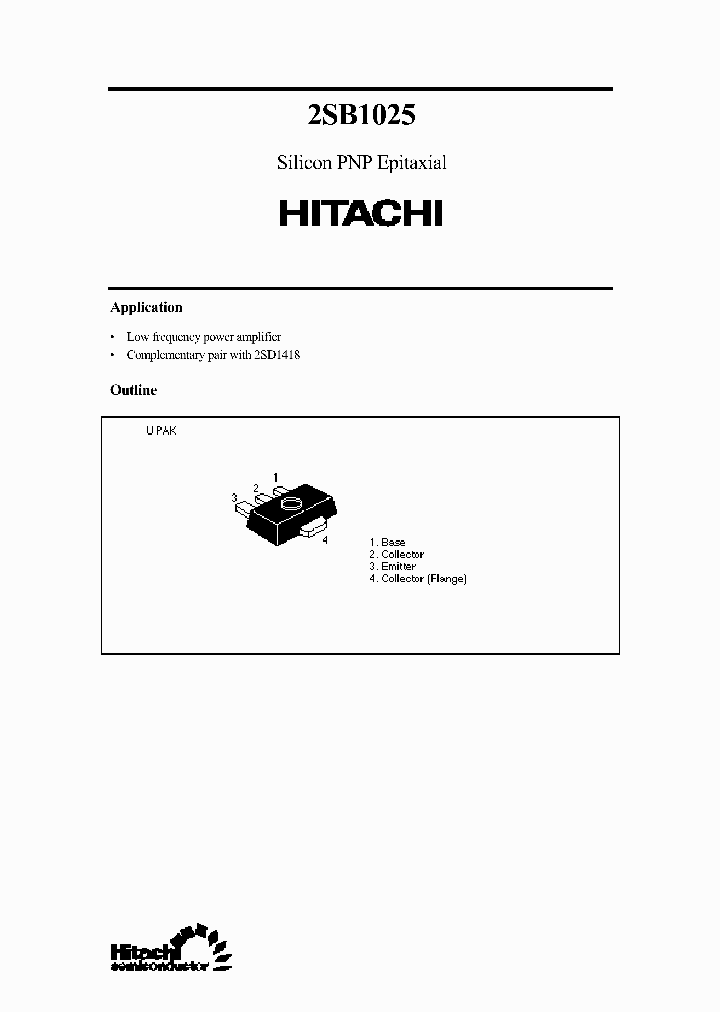 2SB1025_310619.PDF Datasheet