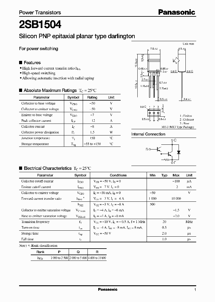 2SB1504_318557.PDF Datasheet