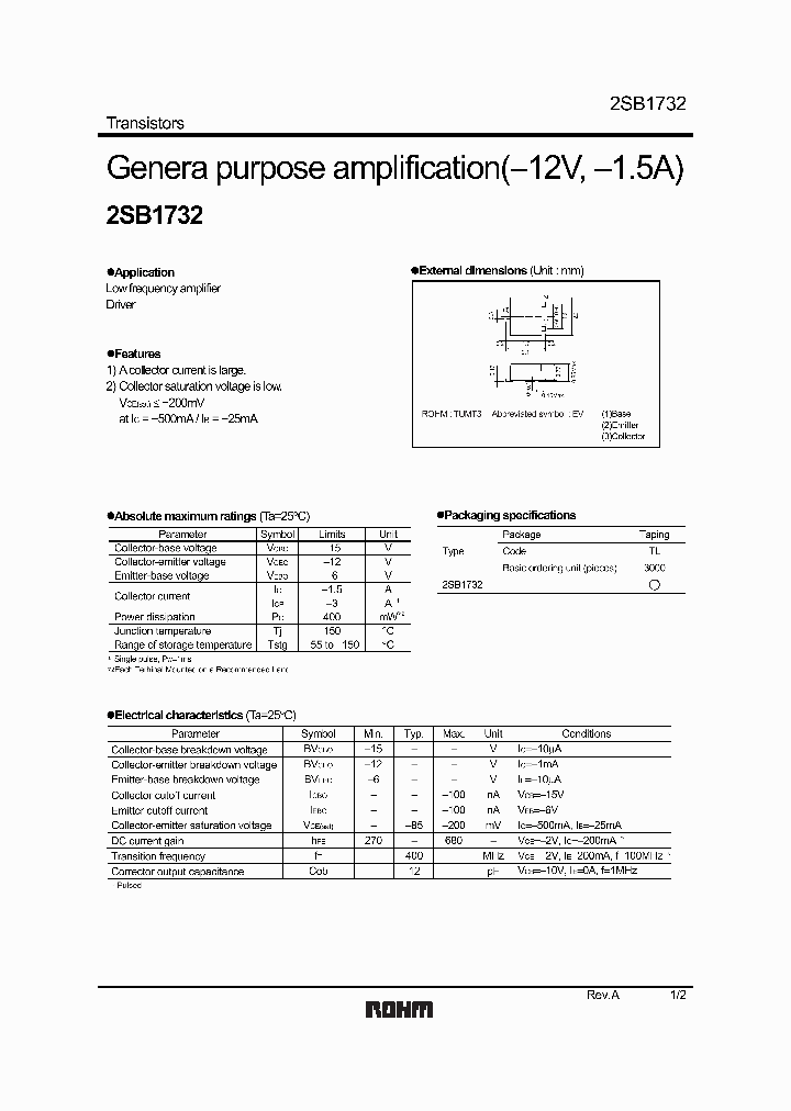 2SB1732_367485.PDF Datasheet