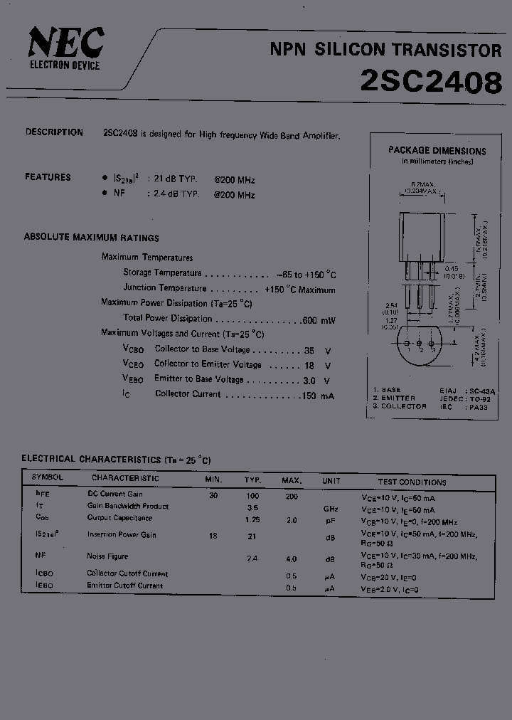 2SC2408_203315.PDF Datasheet