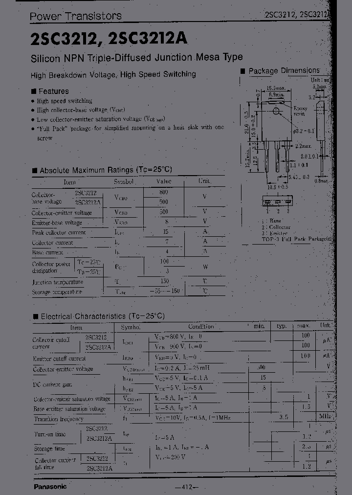 2SC3212_311512.PDF Datasheet