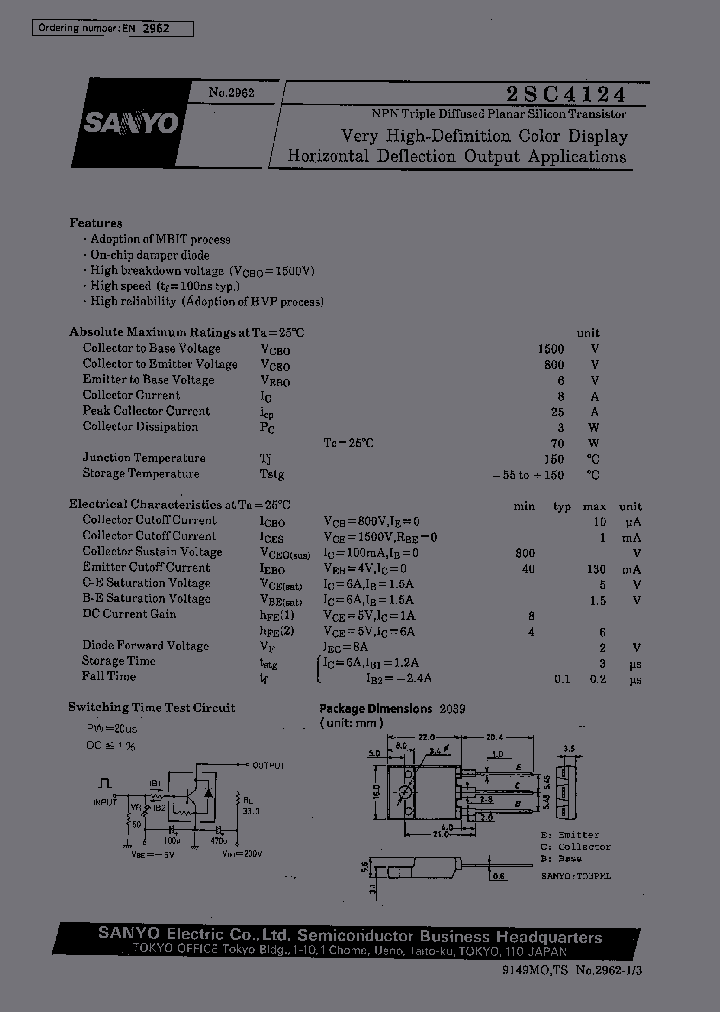 2SC4124_334374.PDF Datasheet