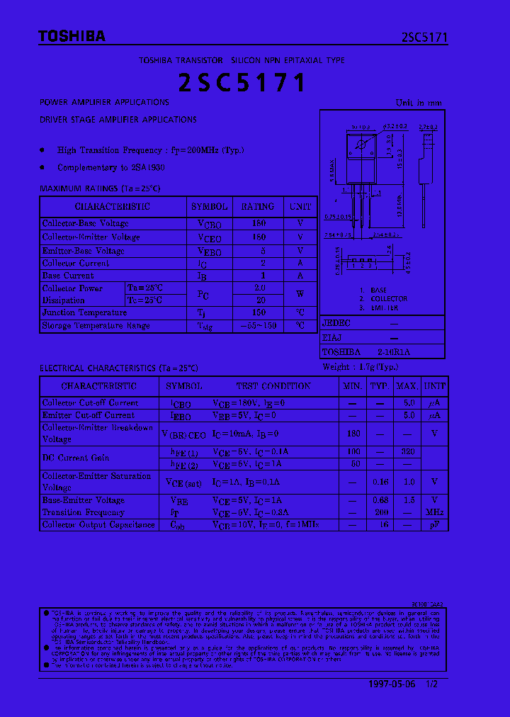 2SC5171_195497.PDF Datasheet