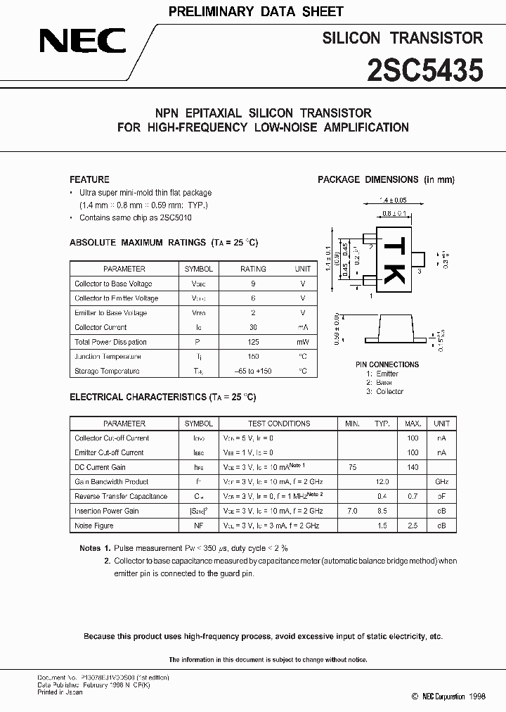 2SC5435_358042.PDF Datasheet