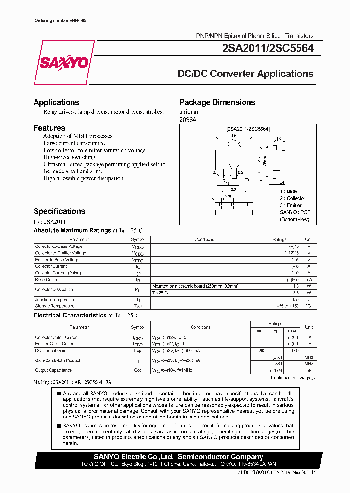 2SA2011_6154.PDF Datasheet