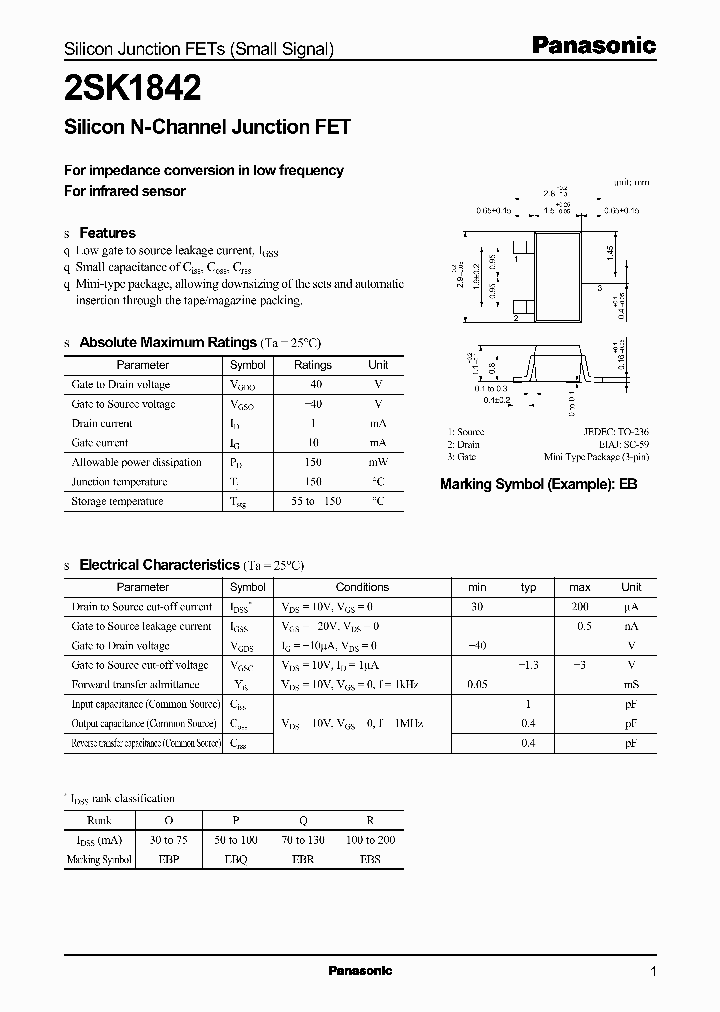 2SK1842_320656.PDF Datasheet