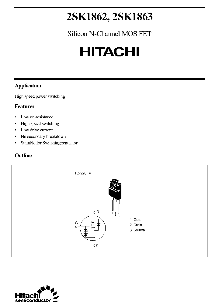 2SK1863_370431.PDF Datasheet