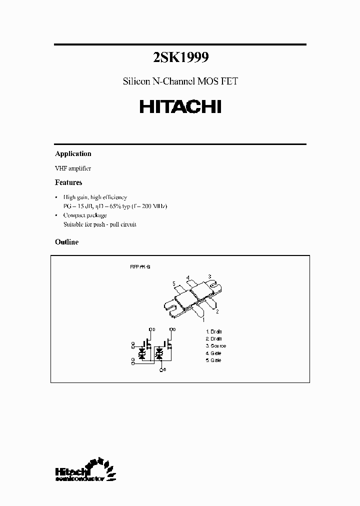 2SK1999_195101.PDF Datasheet