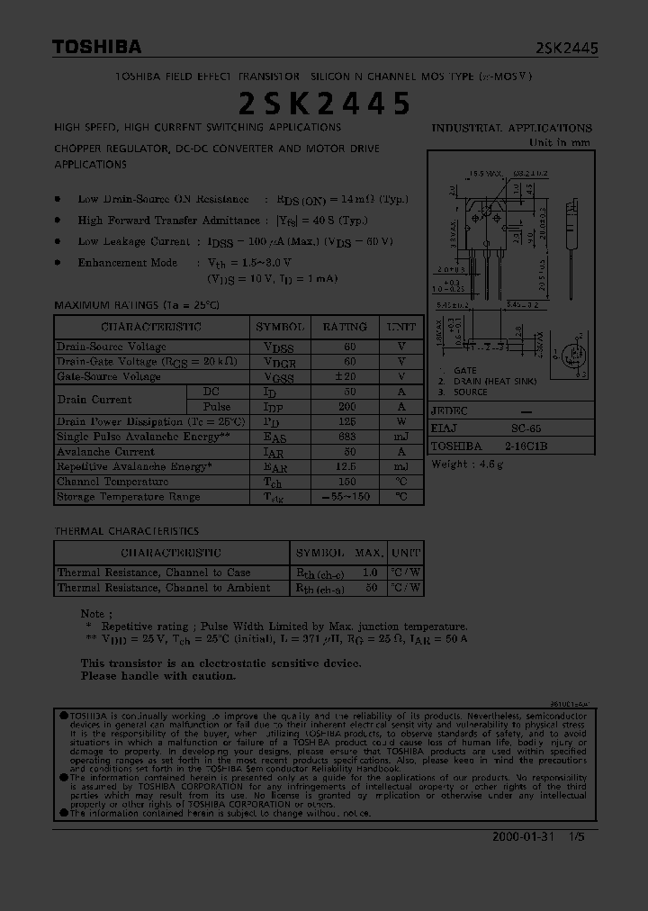 2SK2445_319710.PDF Datasheet