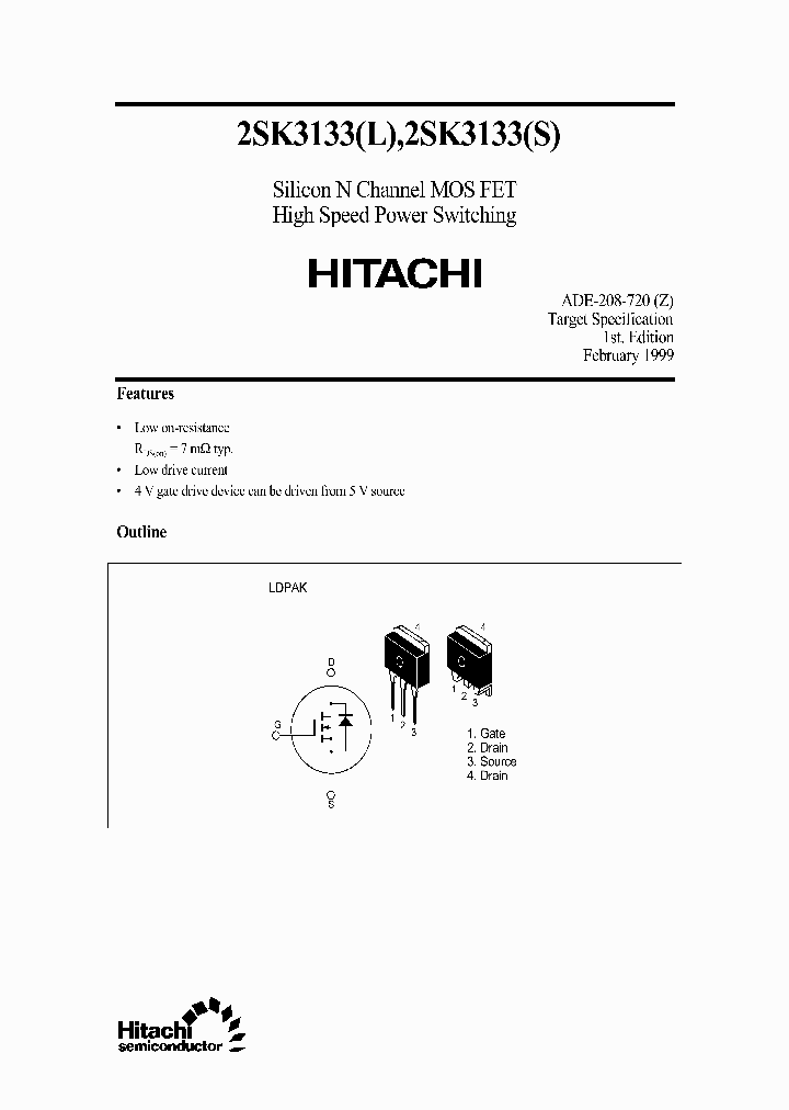 2SK3133_328962.PDF Datasheet