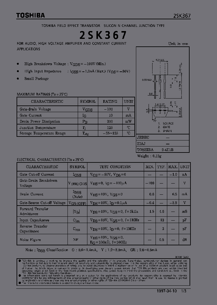 2SK367_339807.PDF Datasheet