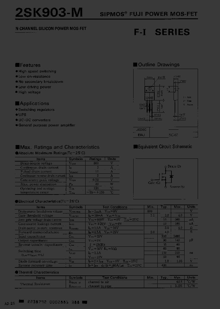 2SK903-M_385999.PDF Datasheet