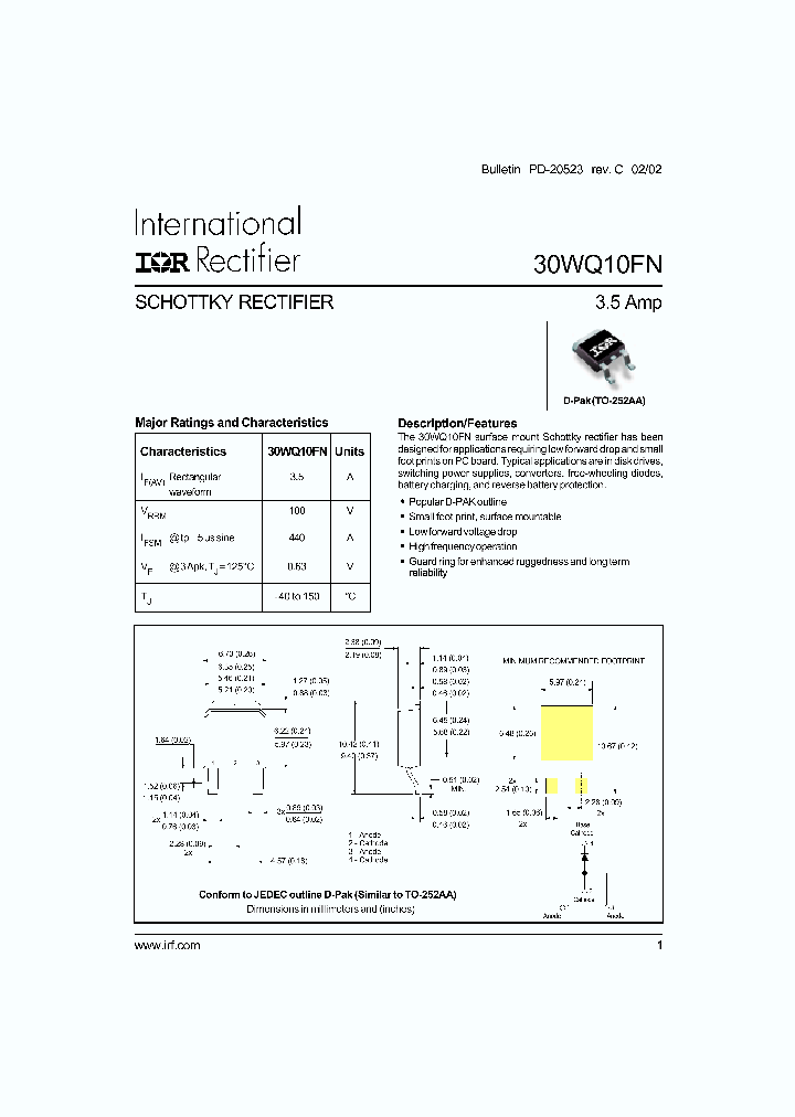 30WQ10FN_363056.PDF Datasheet