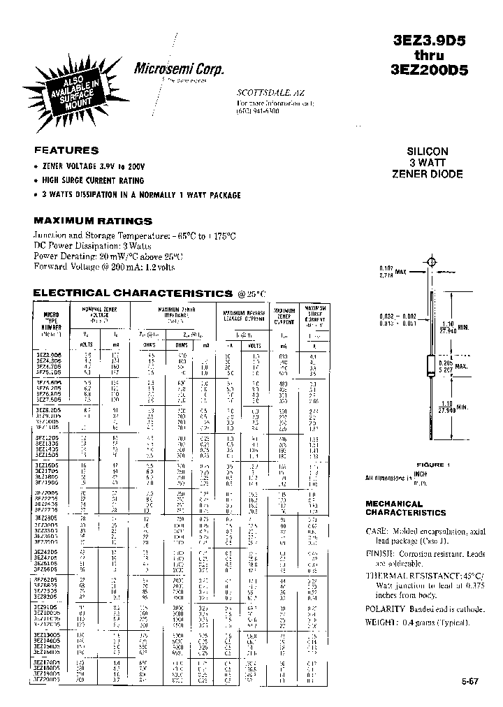 3EZ11D5_32296.PDF Datasheet