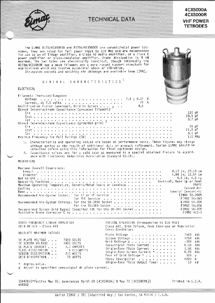 4CX5000A_193098.PDF Datasheet