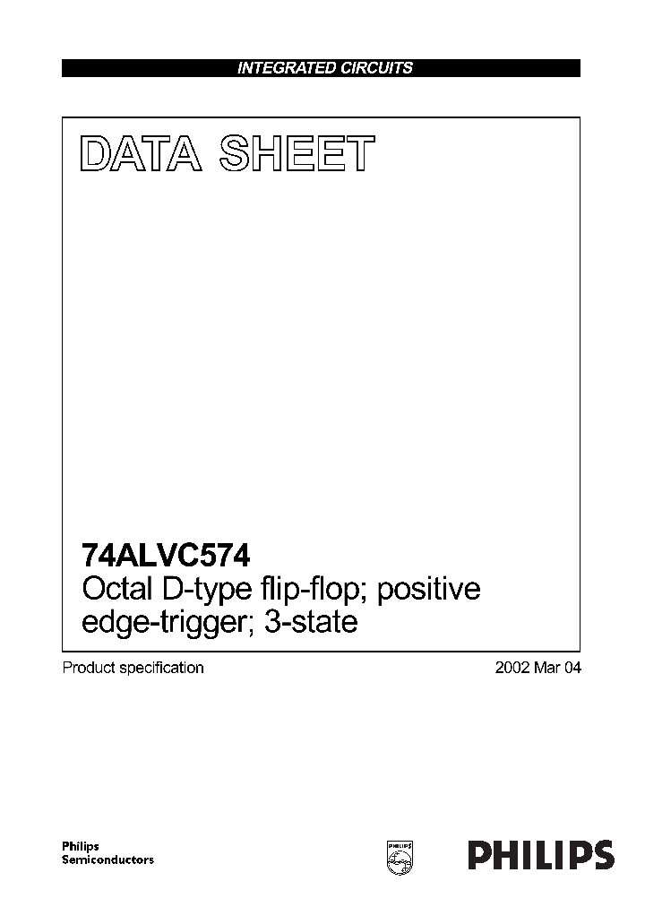 74ALVC574_313901.PDF Datasheet