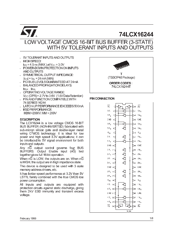 74LCX16244_336232.PDF Datasheet