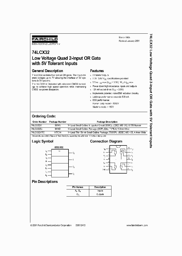 74LCX32_312939.PDF Datasheet
