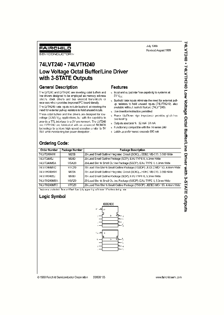 74LVTH240_19880.PDF Datasheet