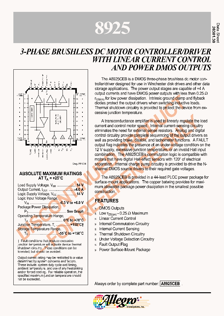 A8925_310099.PDF Datasheet