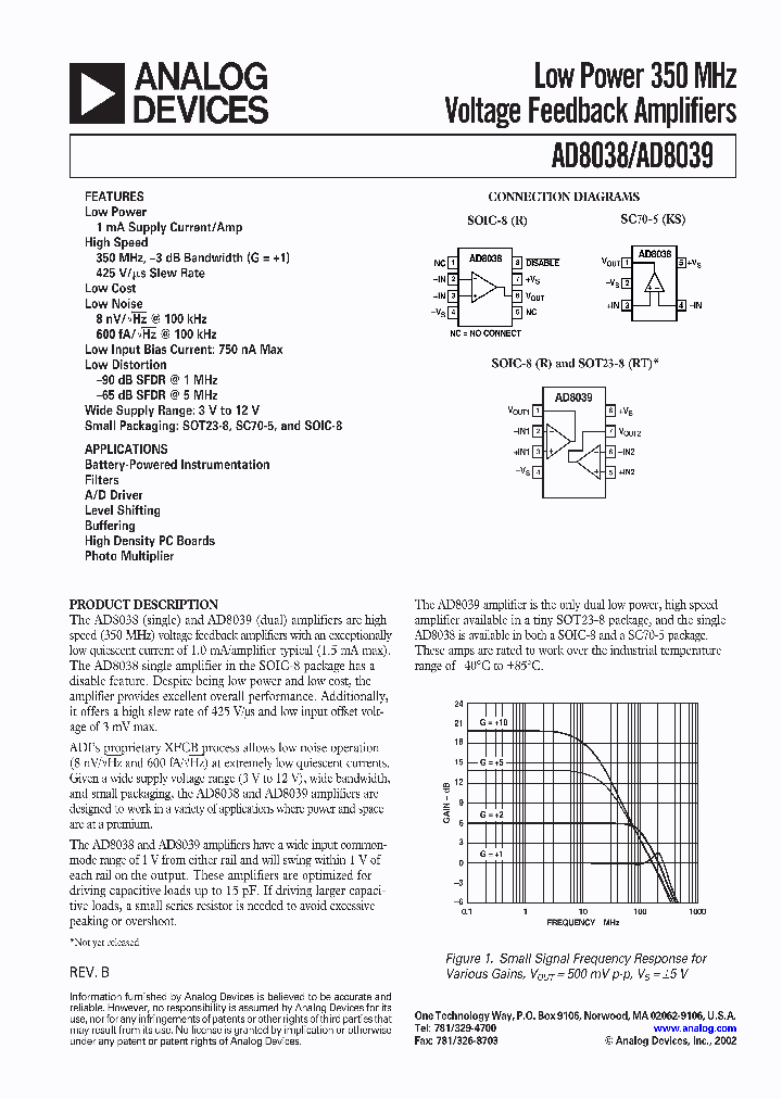 AD8039_158018.PDF Datasheet