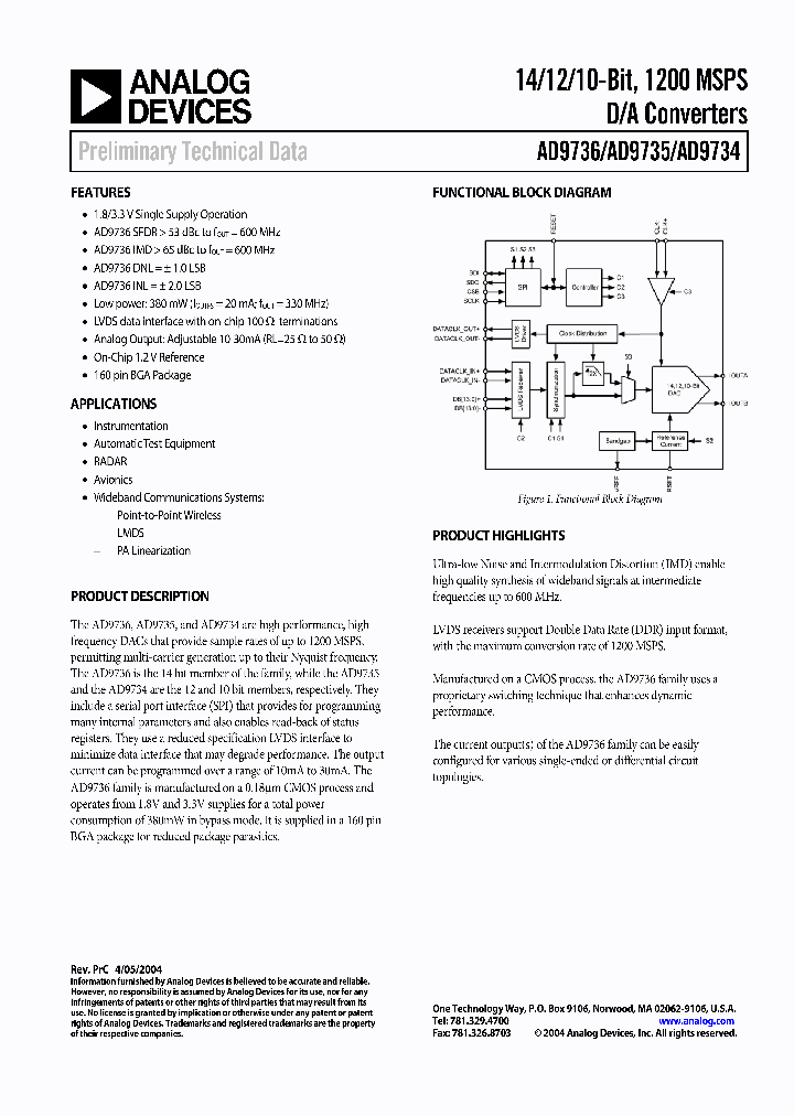 AD9736AD9735AD9734_295094.PDF Datasheet