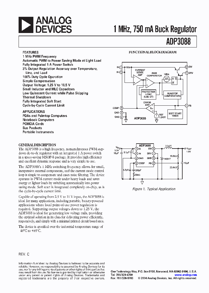 ADP3088ARM-REEL_369330.PDF Datasheet